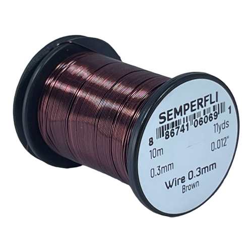 Wire 0.3mm Brown