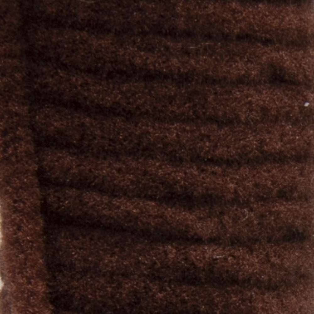 Worm Chenille Chocolate Brown