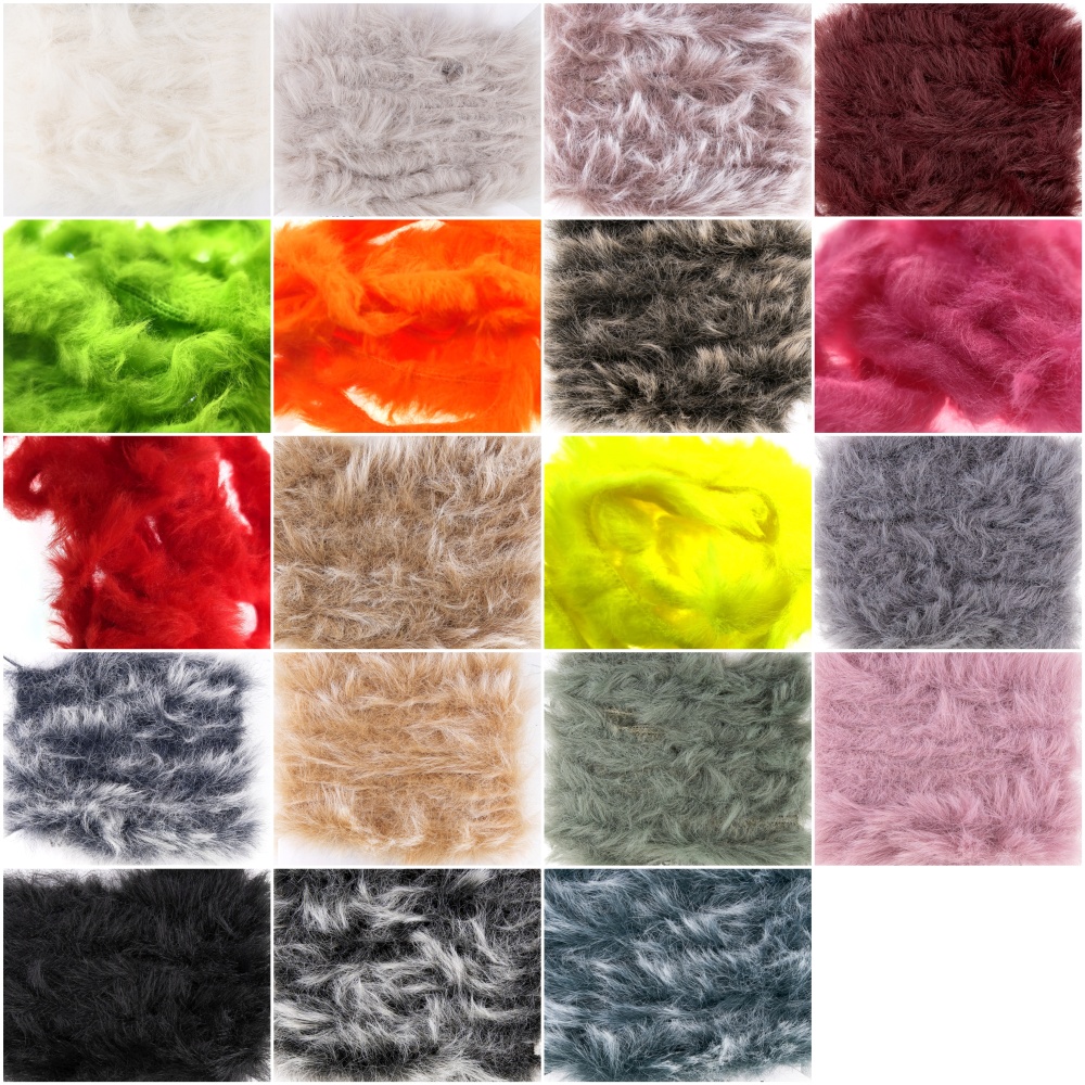 Synthetic Rabbit Zonker Strips