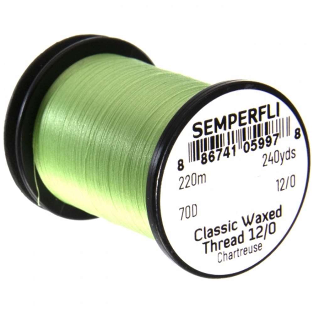Classic Waxed Thread 12/0 240 Yards Chartreuse