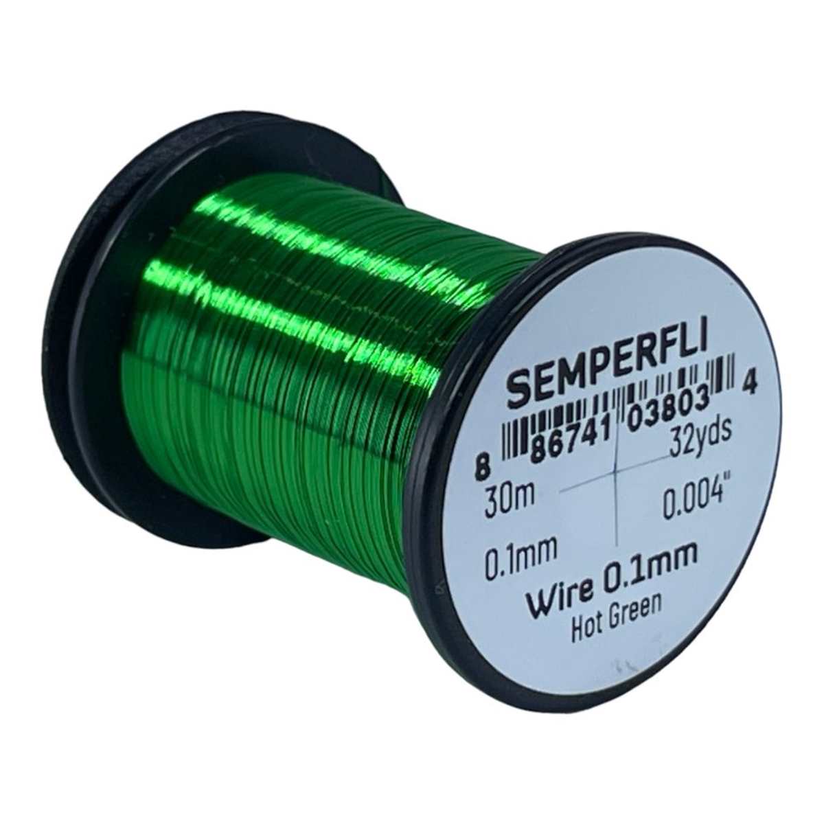 Ultrafine 0.1Mm Wire Thin Hot Green, Semperfli